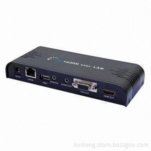 LKV376 PC to HDMI Over LAN Converter, Supports Microsoft's Windows 7, Vista and XP